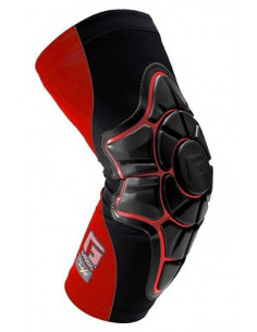 G-FORM PRO-X ELBOW BLACK - RED