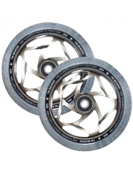Comprar blunt wheel tri bearing 120mm x 30mm | chrome-clear