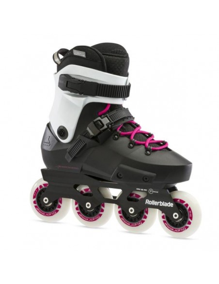 rollerblade skates twister edge w | black-magenta