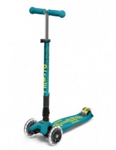 MICRO MAXI DELUXE TEAL LED FOLDABLE