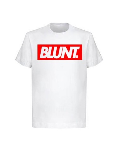 blunt t-shirt logo red