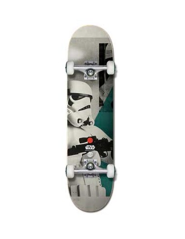 element star wars storm trooper 8" complete skate