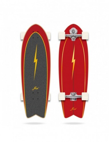yow pipe 32" power surfing series - surf skate