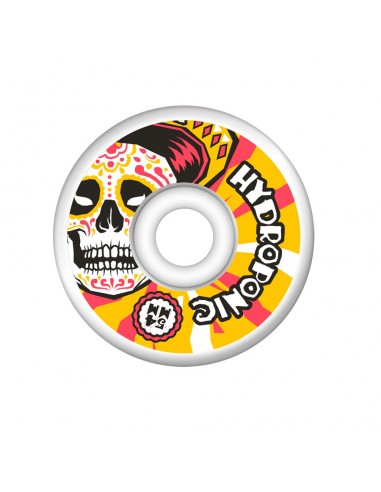 hydroponic wheels mexican skull 2.0 orange 54mm 100a