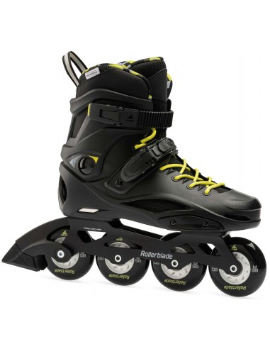 rollerblade skates rb cruiser | black-neon yellow