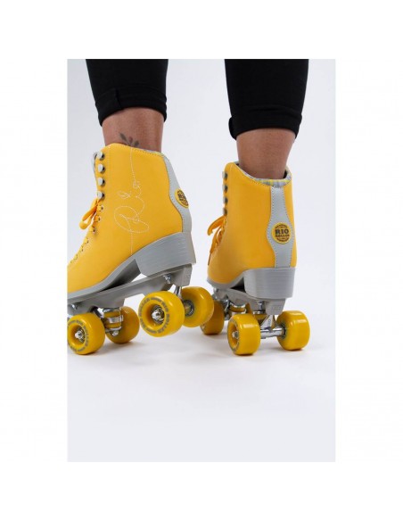 Producto rio roller signature quad skates - yellow