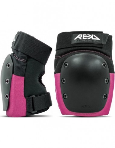 rekd knee pad black-pink