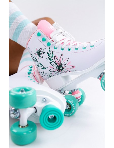 Características rio roller artist quad skates flora