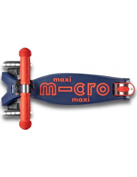 Oferta maxi micro deluxe plegable led blue/red