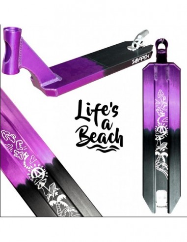 apex pro deck lifes a beach special edition purple-black